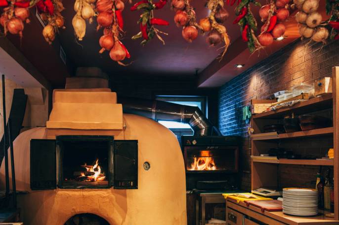 The Spanish wood-fired oven and grill