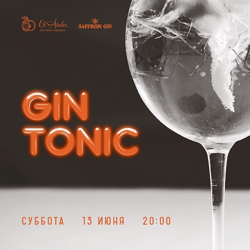 Gin Tonic Party Saffron